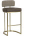 Larissa 38.5 inch Eglinton Espresso / Gellar Earth Barstool